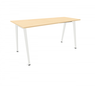 B-Free Stehtisch Pintform Holzfuß H100 x T1100/800 x B2000 von Steelcase